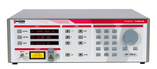 Стенд для оптического анализа спектра O-диапазона: BOSA100 O, Yenista TUNICS-HP/O/M